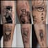 make anime, manga tattoo design