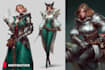 draw anime and game style characters art