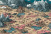 make a amazing fantasy map illustration