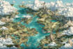 fantasy map design map maker vector map illustration