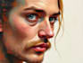 do oil painting portrait and illustrations digitally