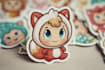 draw cute cartoon character, mascot, stickers
