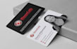 design elegant luxurious two sided business card