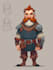 draw 2d game character illustration