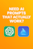 write perfect ai prompts  for chatgpt and midjourney