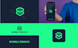 design modern and attractive flat app icon, splash screen