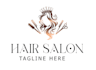 create attractive hair salon logo design