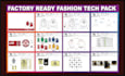 design tech pack and fashion sketch for manufacturing