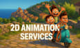 create 2d cartoon animation video