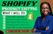 do shopify fashion store product listing csv product upload image descriptions