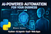 ai saas, ai websites, ai agents and ai chatbots development