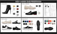 design shoe tech pack, sneakers, heels, loafers, boots for manufacturing