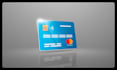 create a 3d animated credit card