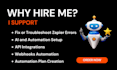 setup zapier automation and zapier integration