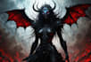 draw a metal, horror, dark art