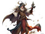 draw a fantasy character ilustration