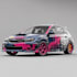 do itasha car wrap design, racing car wrap, car wrap design
