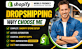 build fully automated shopify dropshipping ecommerce store eshop setup, autods