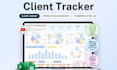 automate client tracker spreadsheet CRM dashboard business lead tracker in excel