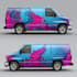 do customized vinyl van wrap vehicle car wrap print graphics