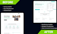 design conversion optimized ai and saas landing page