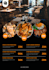 do the creative design and promotional food menu