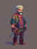 draw 2d game art military character design
