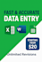do accurate data entry