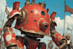 create an detailed warhammer illustration, paint warhammer