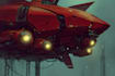 sci fi art, spaceship and illustration