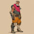 fantasy sci fi characte ro rillustration