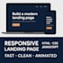 develop stunning UI with HTML, CSS, and javascript
