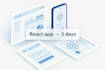 build a fast responsive react app in 3 days