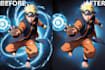 professionally remove background and retouch image