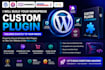 develop a custom wordpress plugin, woocommerce plugin, or fix plugin errors