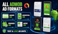 integrate admob banner, interstitial, rewarded, and native ads into android
