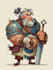draw 2d game character illustration