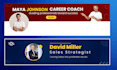 design a modern linkedin banner, cover, and header