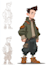 draw 2d game character illustration