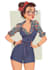 design pin up art for any purpose
