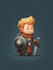 draw 2d game art military character design