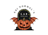 do modern high quality pumpkin logo design