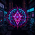 design futuristic custom cyberpunk logo with you