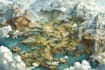 draw fantasy map illustration isometric map