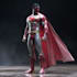 illustrate a superhero comic and marvel character