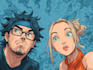 draw comic book cover, anime, manga cover art