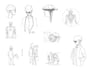 draw professional medical concept sketches