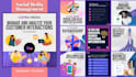 be your social media marketing manager and content creator