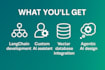 make llm chatbots, nlp, langchain, rag, agents, gpt, bert and ai assistants