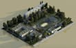 recreate 3d diorama landscape, site map,hobby diorama exterior,diorama rendering